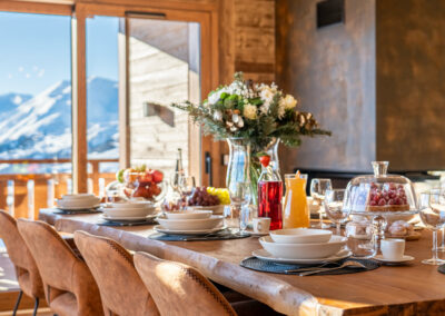 Table à manger avec vue